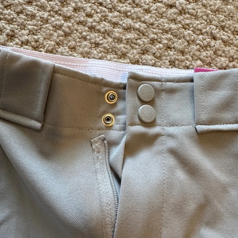 Rawlings Youth Baseball Pants Gray BTB1010R 2XS New With‎ Tags